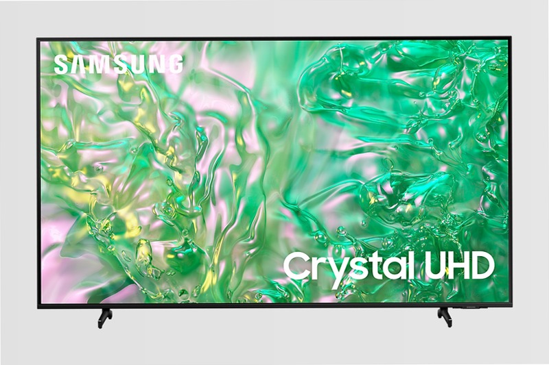 Crystal UHD 4K 55" DU8070 TV 2024 Nero