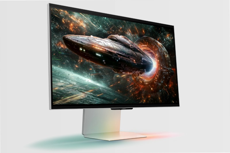 Monitor Gaming Odyssey 3D - G90XF da 27" UHD Flat Argento IPS