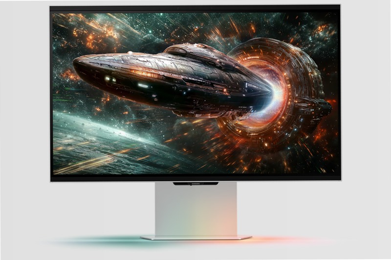 Monitor Gaming Odyssey 3D - G90XF da 27" UHD Flat Argento IPS