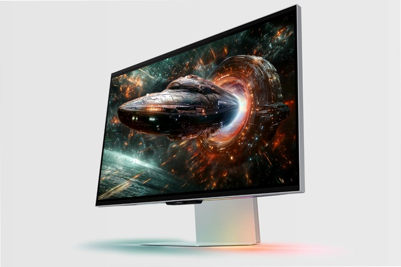 Monitor Gaming Odyssey 3D - G90XF da 27" UHD Flat Argento IPS
