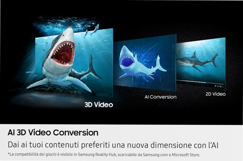 Monitor Gaming Odyssey 3D - G90XF da 27" UHD Flat Argento IPS