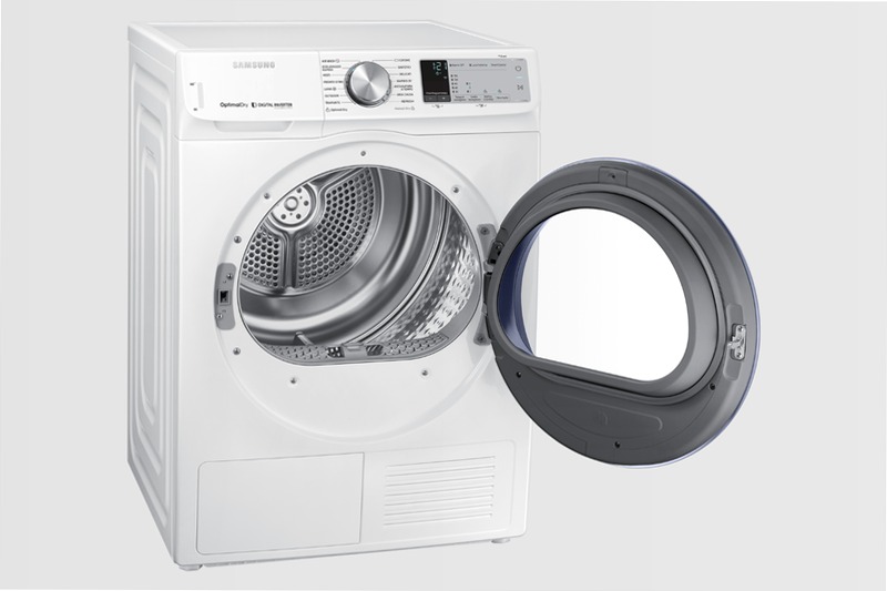 Asciugatrice a carica frontale Samsung DV80N62552WET 8kg Bianco