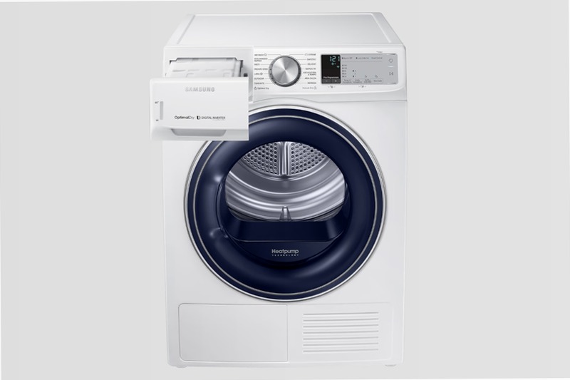 Asciugatrice a carica frontale Samsung DV80N62552WET 8kg Bianco