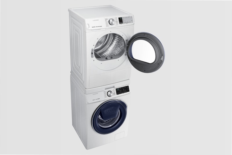 Asciugatrice a carica frontale Samsung DV80N62552WET 8kg Bianco