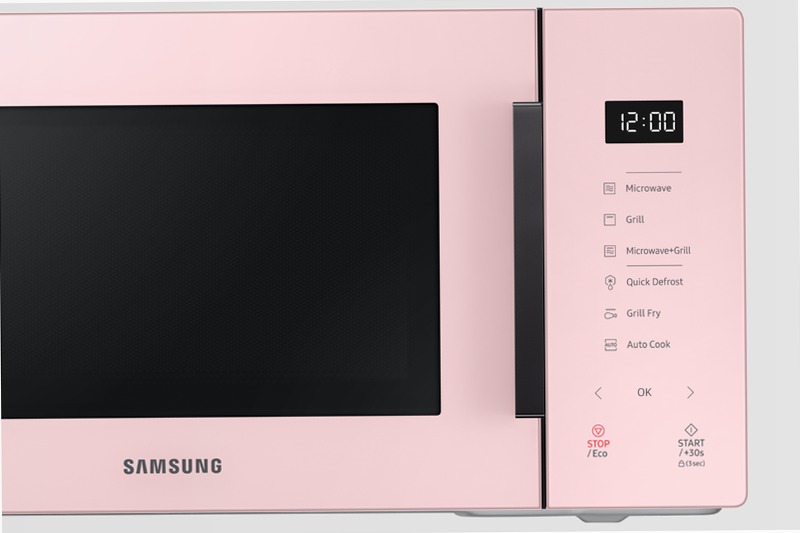Microonde Samsung Grill Bespoke Cottura Croccante MG23T5018CP Nero 23