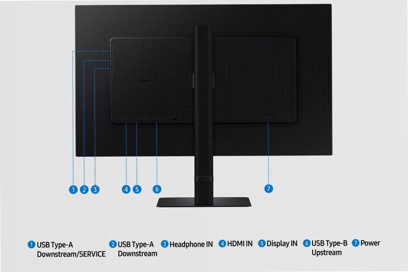 Monitor HRM ViewFinity S6 - S60D da 27" Nero IPS