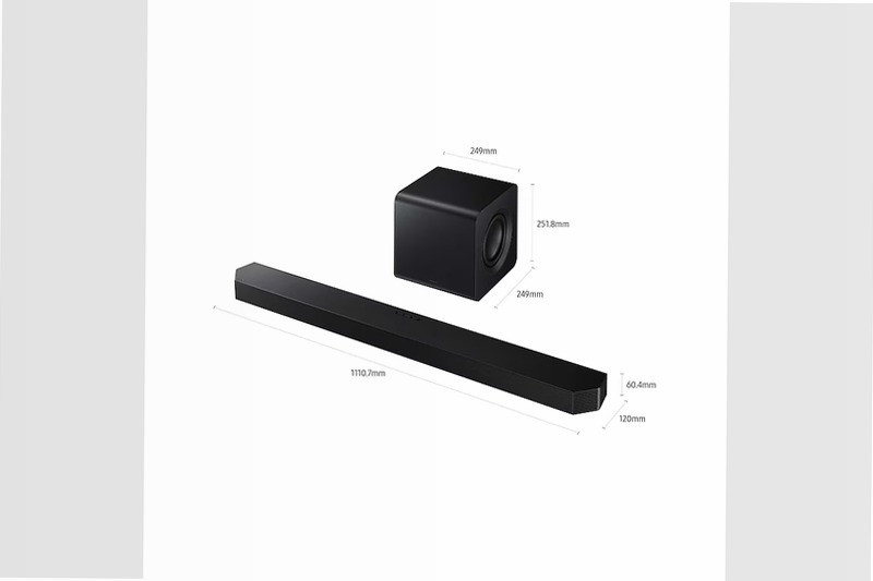 Q-series HW-Q800F Soundbar - Immersione Acustica Totale 5.1.2 (Dolby Atmos reale)