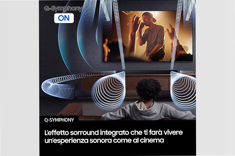 Q-series HW-Q800F Soundbar - Immersione Acustica Totale 5.1.2 (Dolby Atmos reale)