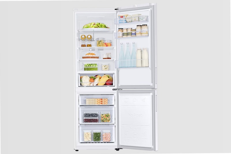 Frigorifero Combinato Samsung EcoFlex 1.85m 344L RB33B612EWW Bianco E