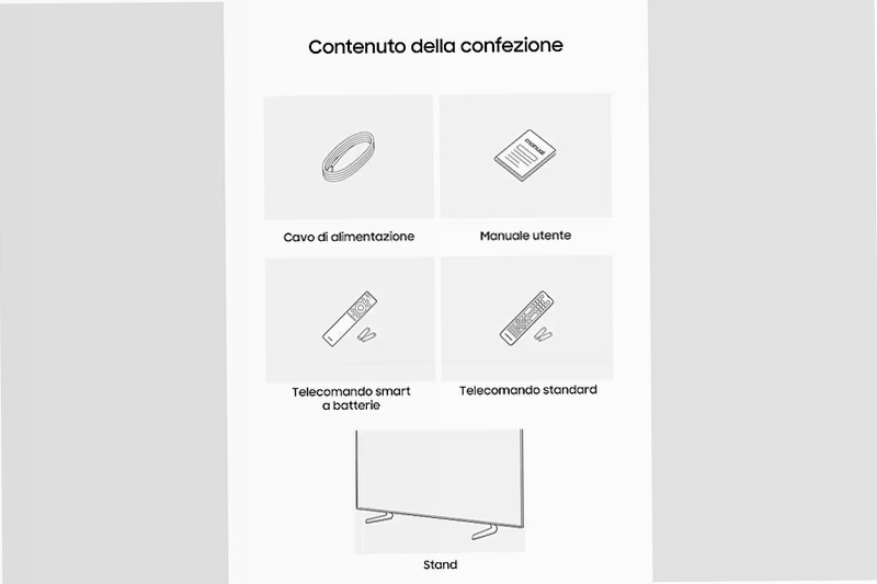 55" Neo QLED QN70H 4K Vision AI Smart TV Nero