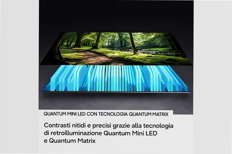 55" Neo QLED QN70H 4K Vision AI Smart TV Nero