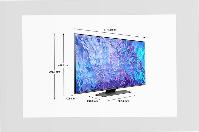 QLED 4K 50" Q80C TV 2023