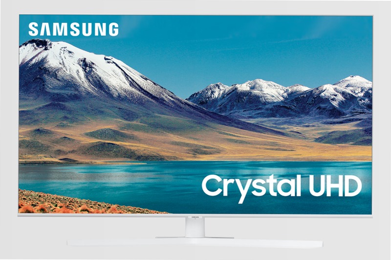 50" Crystal UHD 4K TV TU8500 Bianco