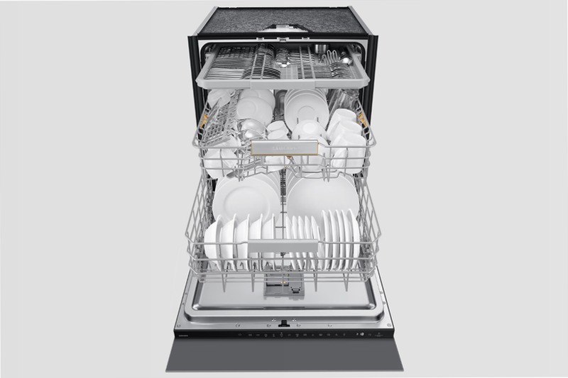 Lavastoviglie Samsung Serie 6 JetClean Sliding DW60DG770I00 B 14 Bianco Incasso