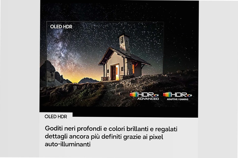 83" OLED S85H 4K Vision AI Smart TV Nero