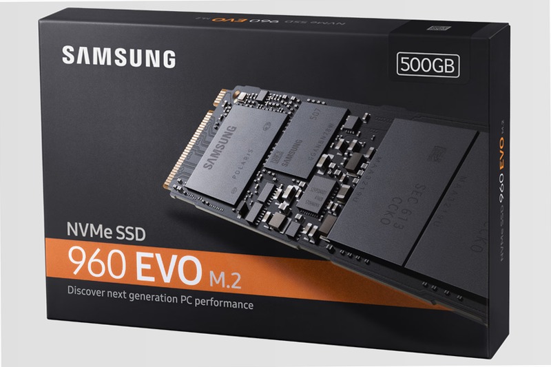 Samsung SSD 960 EVO M.2 NVMe 500GB 500GB
