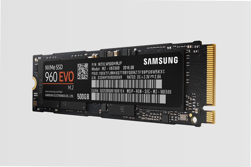 Samsung SSD 960 EVO M.2 NVMe 500GB 500GB