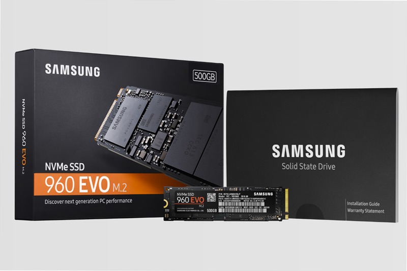 Samsung SSD 960 EVO M.2 NVMe 500GB 500GB
