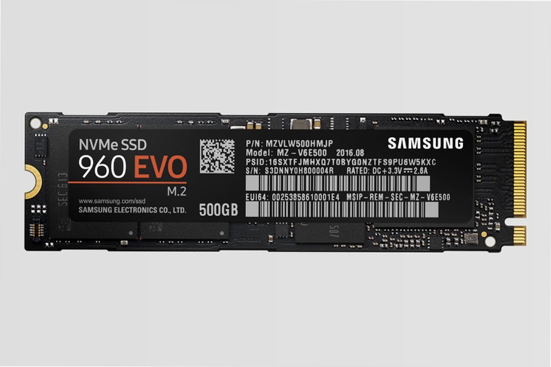 Samsung SSD 960 EVO M.2 NVMe 500GB 500GB