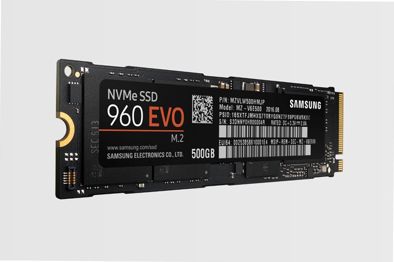 Samsung SSD 960 EVO M.2 NVMe 500GB 500GB