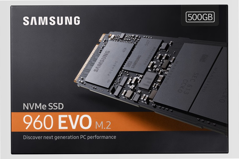 Samsung SSD 960 EVO M.2 NVMe 500GB 500GB