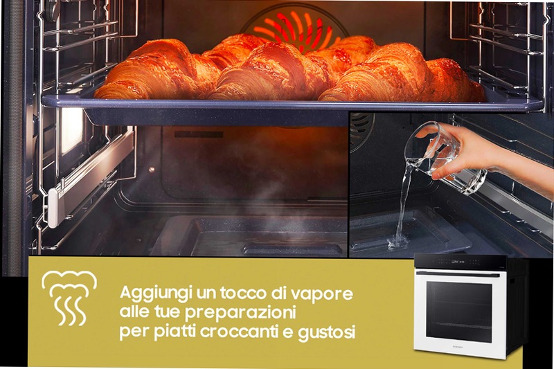 Forno Multifunzione Samsung Serie 4 NV7B4040VBW 76 A Bianco