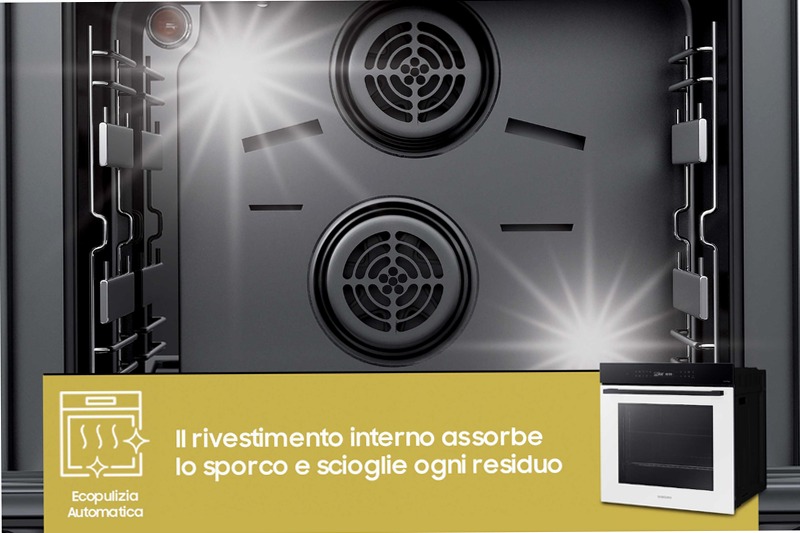 Forno Multifunzione Samsung Serie 4 NV7B4040VBW 76 A Bianco