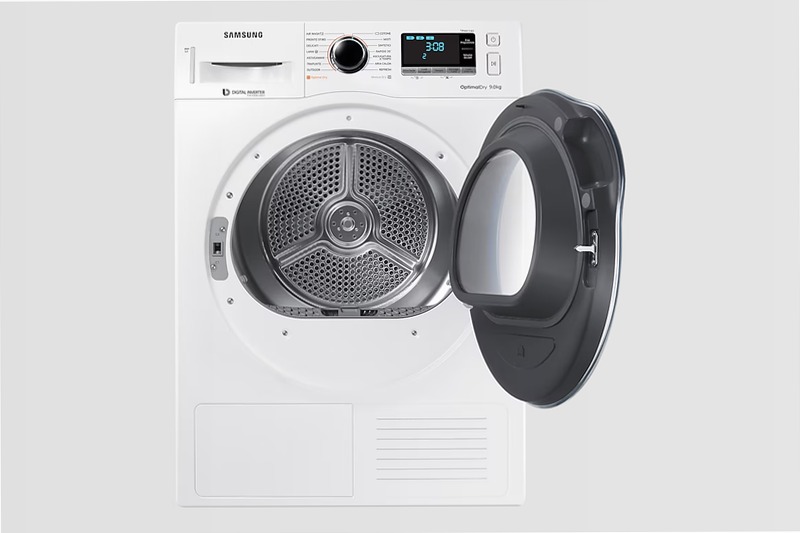 Asciugatrice DV90M6200CW - Asciugatura veloce e efficiente 9kg A Bianco
