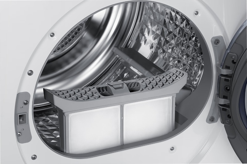 DV90M6200CW | DV90M6200CW/ET | Samsung IT 9kg A Bianco
