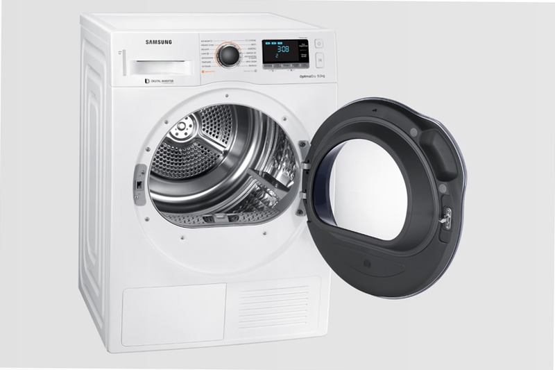 DV90M6200CW | DV90M6200CW/ET | Samsung IT 9kg A Bianco