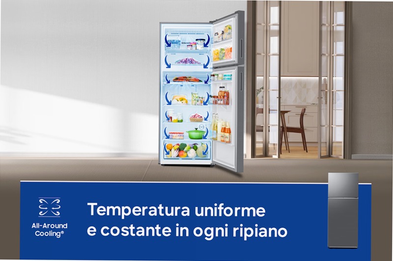 Frigorifero Doppia Porta Samsung EcoFlex AI 415L E