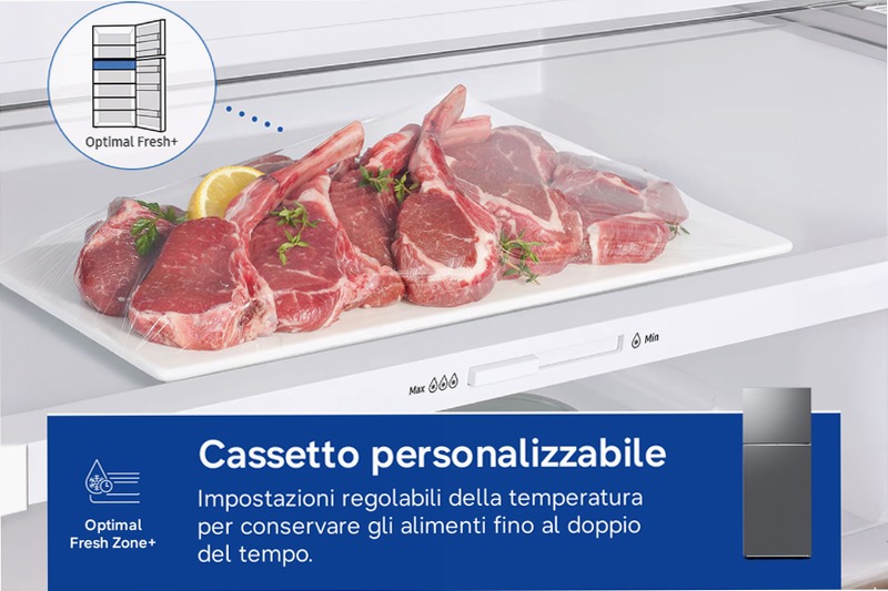 Frigorifero Doppia Porta Samsung EcoFlex AI 415L E