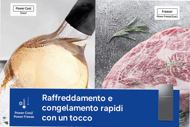 Frigorifero Doppia Porta Samsung EcoFlex AI 415L E