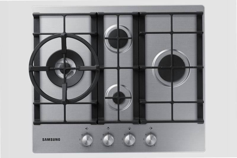 Piano cottura a gas NA64H3030BS | Samsung IT Acciaio 4