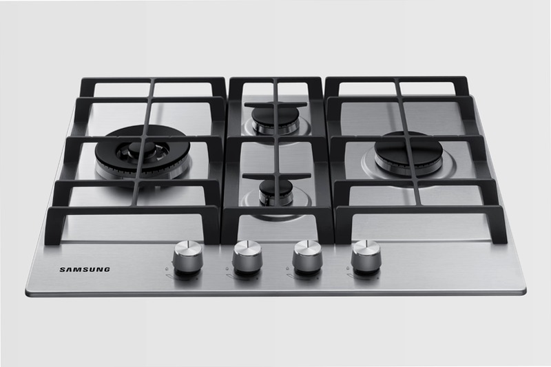 Piano cottura a gas NA64H3030BS | Samsung IT Acciaio 4