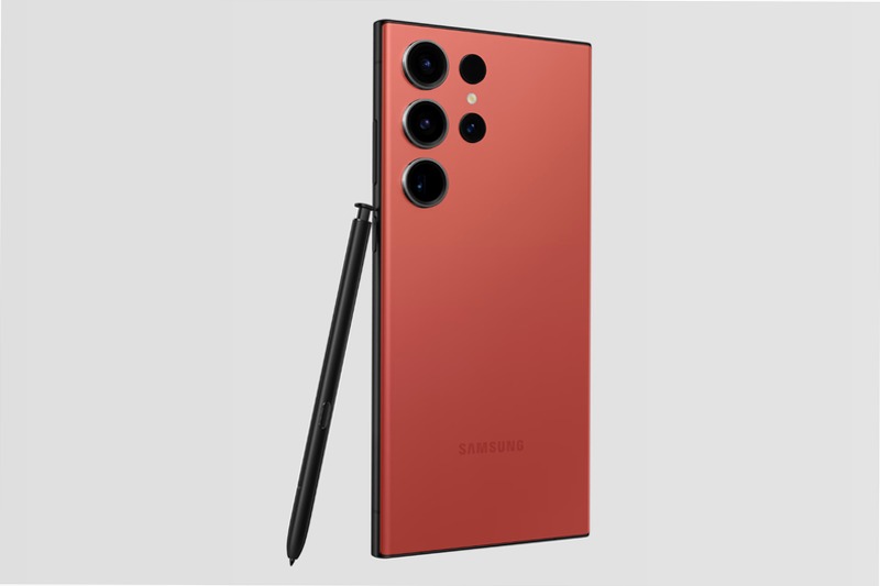 Galaxy S23 Ultra - S Pen & Cattura Notturna 12GB Rosso