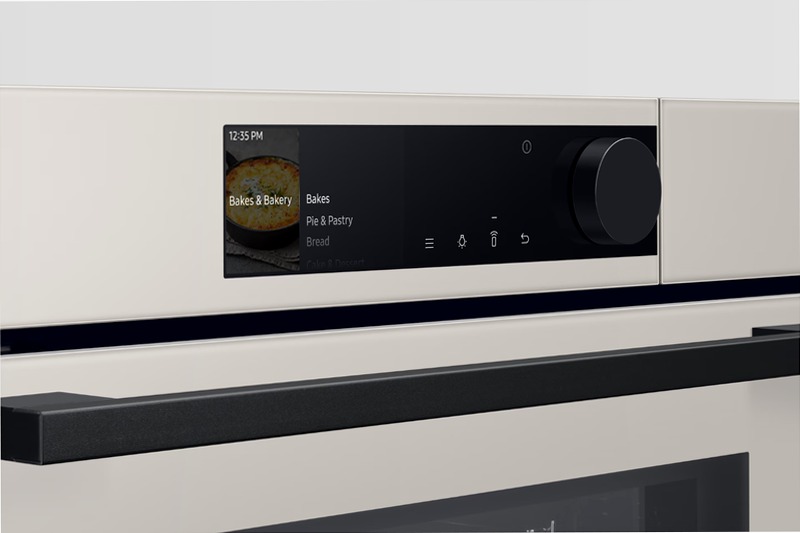 Forno BESPOKE Vapore Dual Cook Steam Serie 6 76 A Beige
