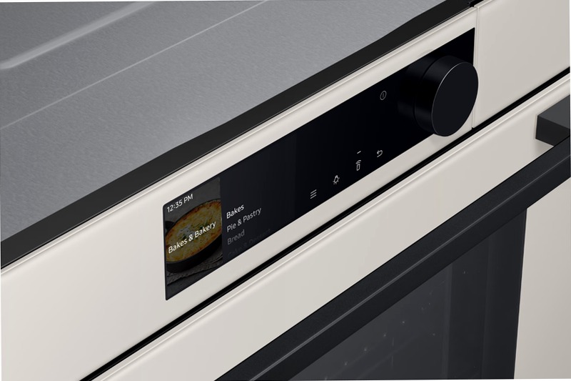 Forno BESPOKE Vapore Dual Cook Steam Serie 6 76 A Beige