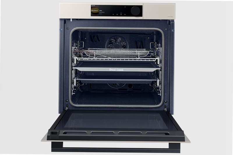 Forno BESPOKE Vapore Dual Cook Steam Serie 6 76 A Beige