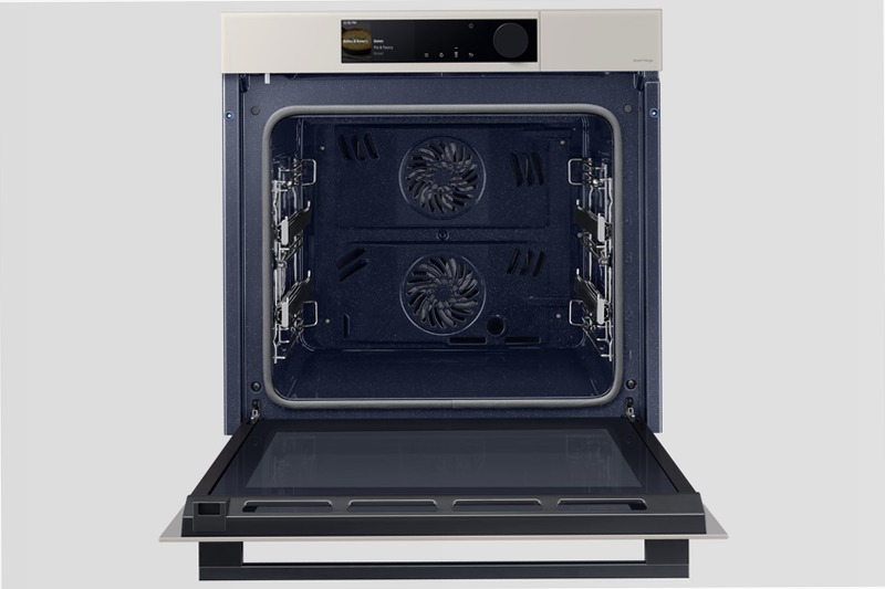 Forno BESPOKE Vapore Dual Cook Steam Serie 6 76 A Beige