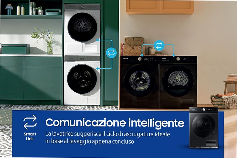 Asciugatrice Bespoke AI™ QuickDry 9Kg DV90BB7445GB C Nero