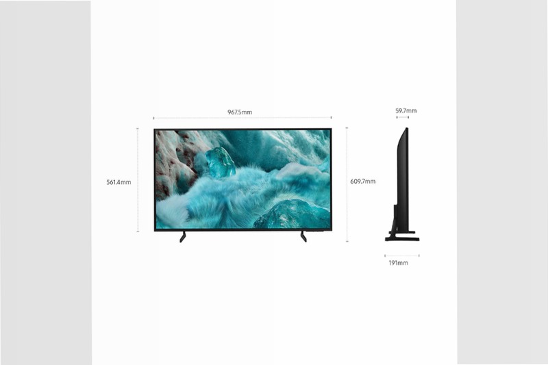 Samsung Q7F4 43 pollici - TV Vision AI Smart Nero 43" 4K QLED