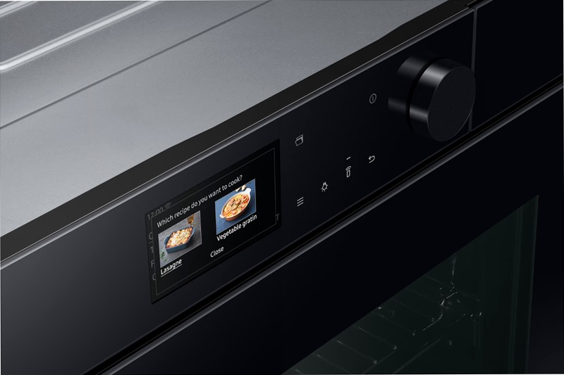 Forno a vapore Samsung BESPOKE Dual Cook Steam™ Serie 7 76L NV7B7997ABK NV7B7997ABK/U5 | Samsung Italia 76 Nero
