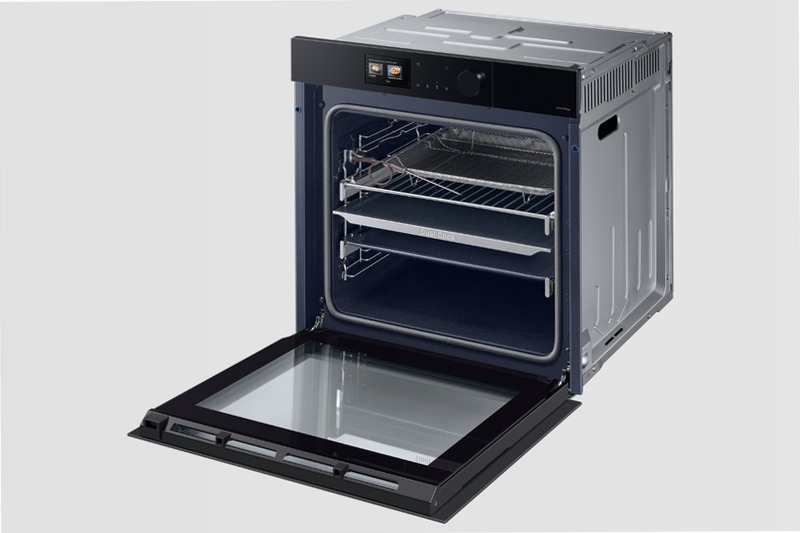 Forno a vapore Samsung BESPOKE Dual Cook Steam™ Serie 7 76L NV7B7997ABK NV7B7997ABK/U5 | Samsung Italia 76 Nero