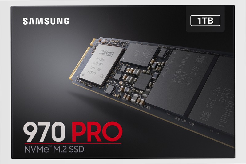 Samsung SSD 970 PRO M.2 NVMe 1TB 3500MB/s 3200MB/s