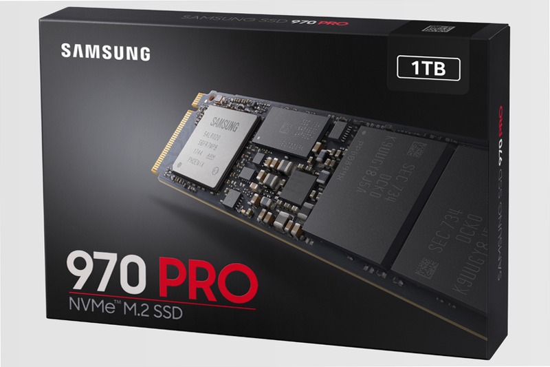 Samsung SSD 970 PRO M.2 NVMe 1TB 3500MB/s 3200MB/s