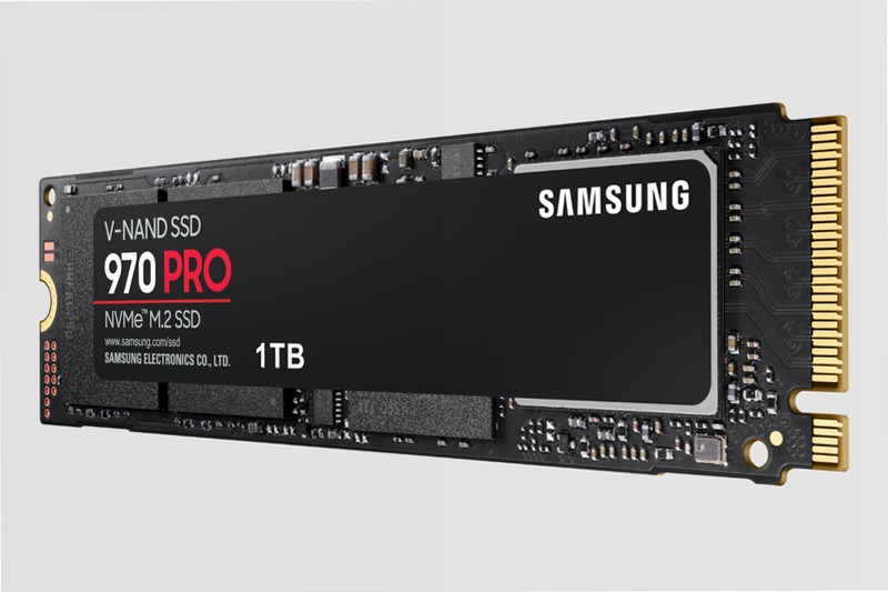 Samsung SSD 970 PRO M.2 NVMe 1TB 3500MB/s 3200MB/s
