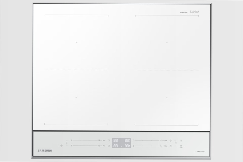 Piano a Induzione Samsung BESPOKE Slim Fit NZ64B5067YH Bianco 4