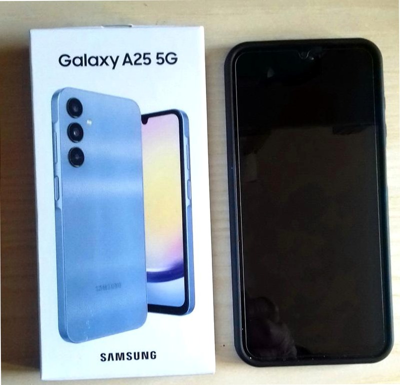 Galaxy A25 5G - Display Super AMOLED & Batteria Larga 6.5" 8GB Blu