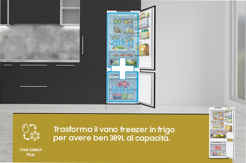 Frigorifero Combinato da Incasso Samsung F1RST D